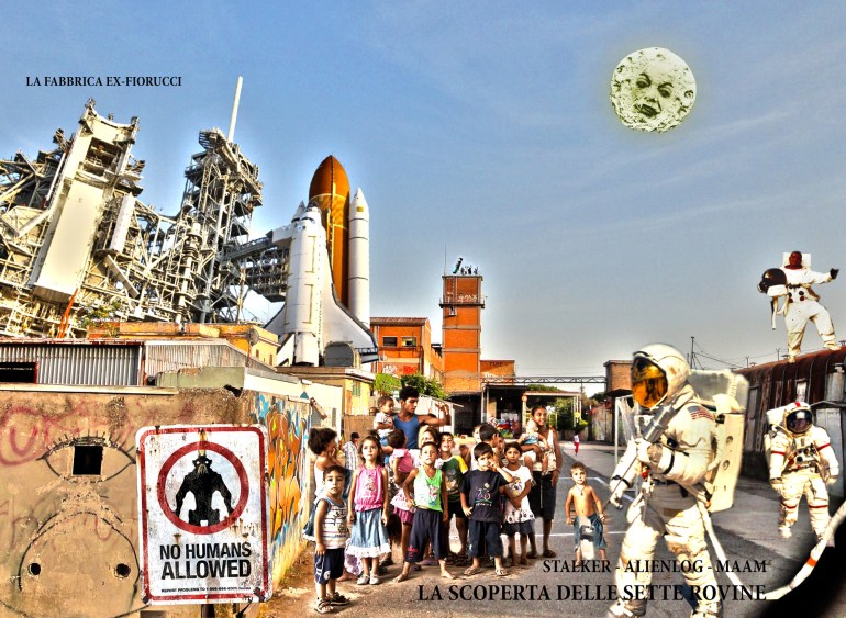 Stalker, Alienlog, MAAM. Fabbrica ex-Fiorucci. La sesta rovina. Astronomadi (Space MetropoliZ #2) 2011