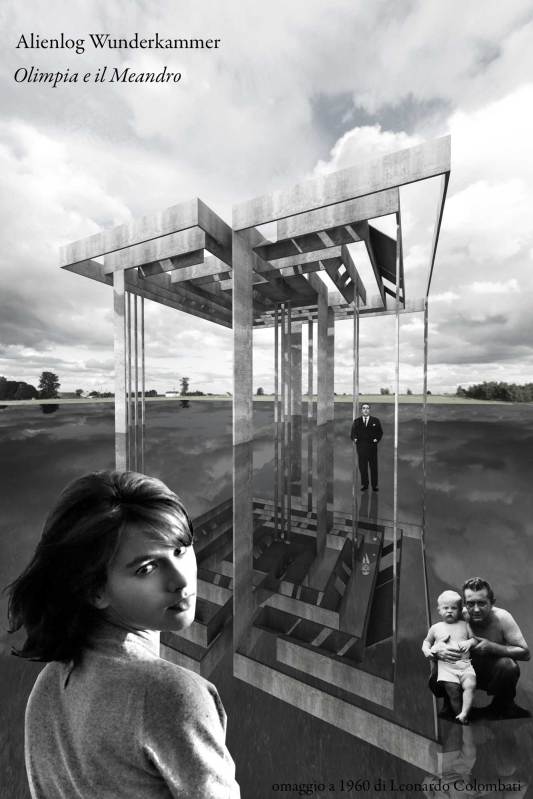 Olimpia e il Meandro (omaggio a 1960 di L.Colombati). collage digitale