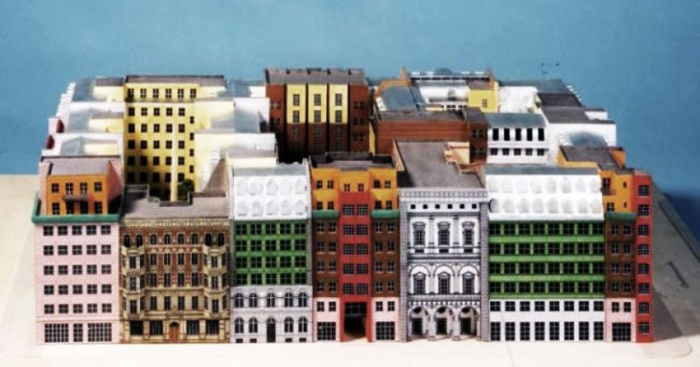 Aldo Rossi. Quartiere Schützenstraße, Berlino, 1994-98