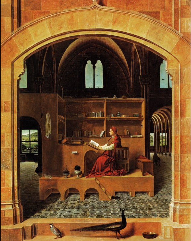 Antonello Da Messina. San Gerolamo nello studio. 1474 – 1475