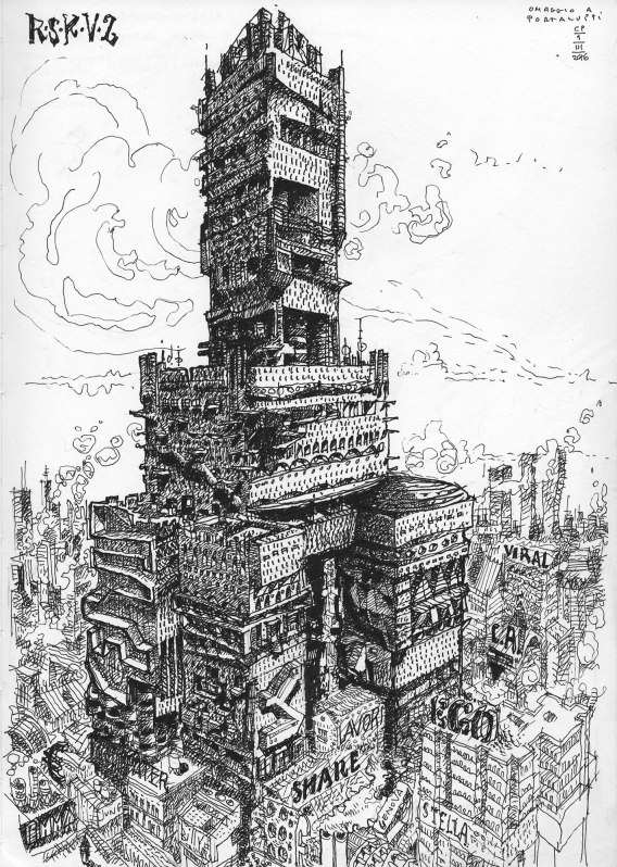 RSKV2. Carlo Prati. Tecnica mista, cm.30x40. 2016